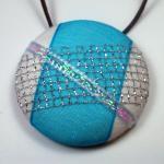 Necklace - Icicle - Extra Large Button Pendant